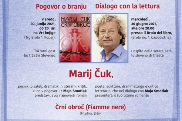 Pogovori o branju: Marij Čuk se predstavi