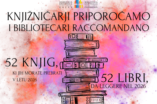 I BIBLIOTECARI RACCOMANDANO: 52 LIBRI DA LEGGERE NEL 2026