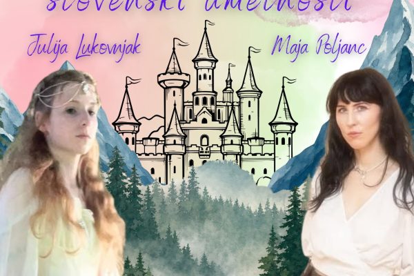 Literarni večer “Fantazija v slovenski umetnosti” z Julijo Lukovnjak in Majo Poljanc